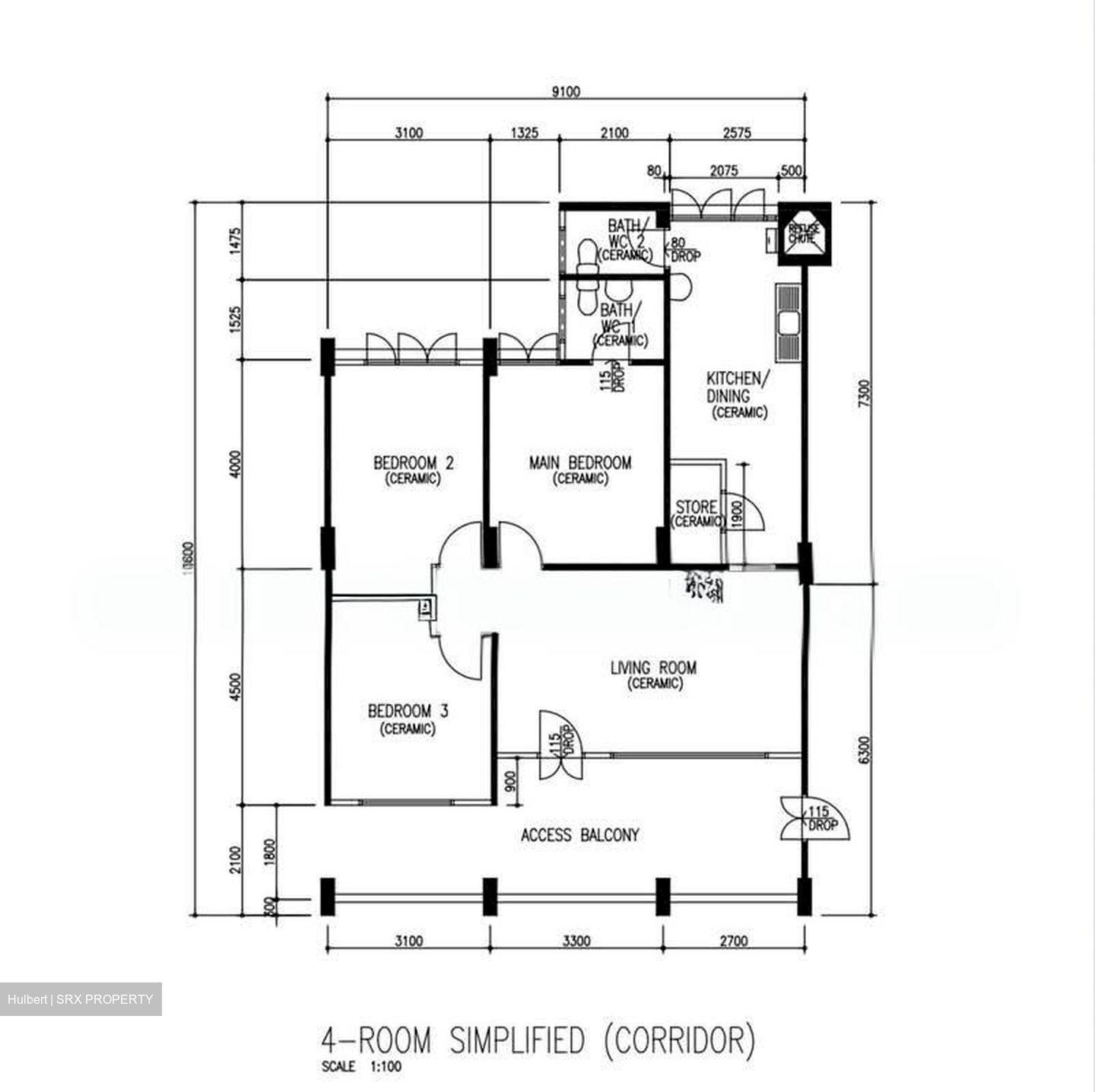 Blk 855 Woodlands Street 83 (Woodlands), HDB 4 Rooms #588413391